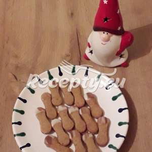 Nutellové vánoční sušenky