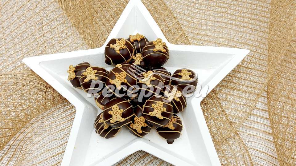 Perníkové ořechy v čokoládě