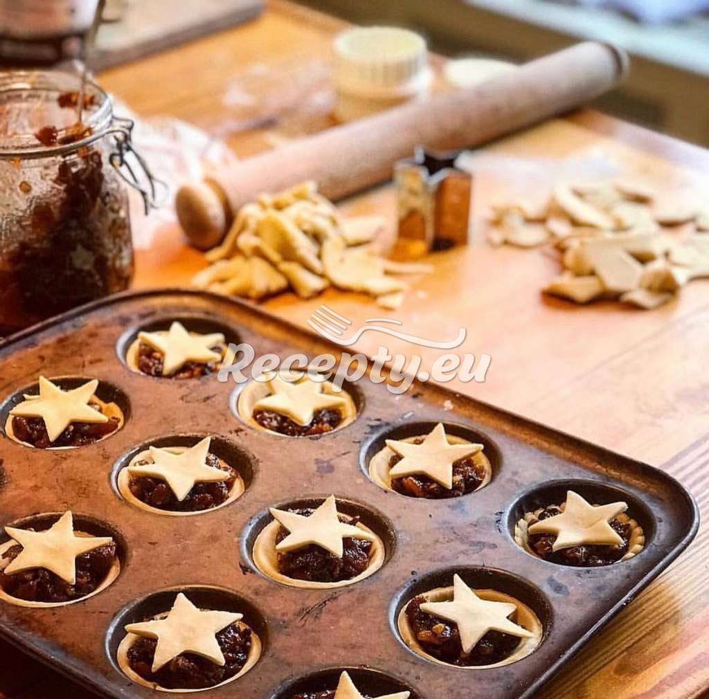 Tartaletky s povidly a švestkami Vánoční cukroví